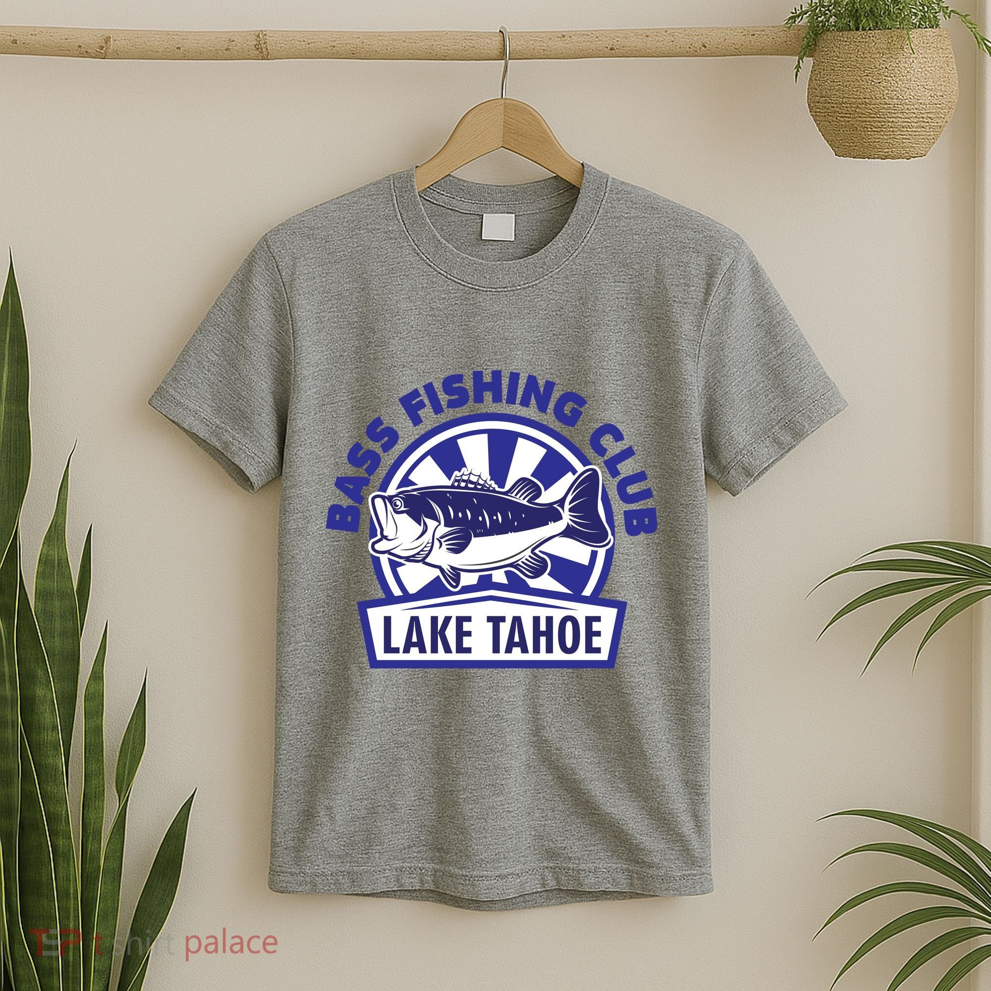Bass Fishing Club Lake Tahoe T-Shirt