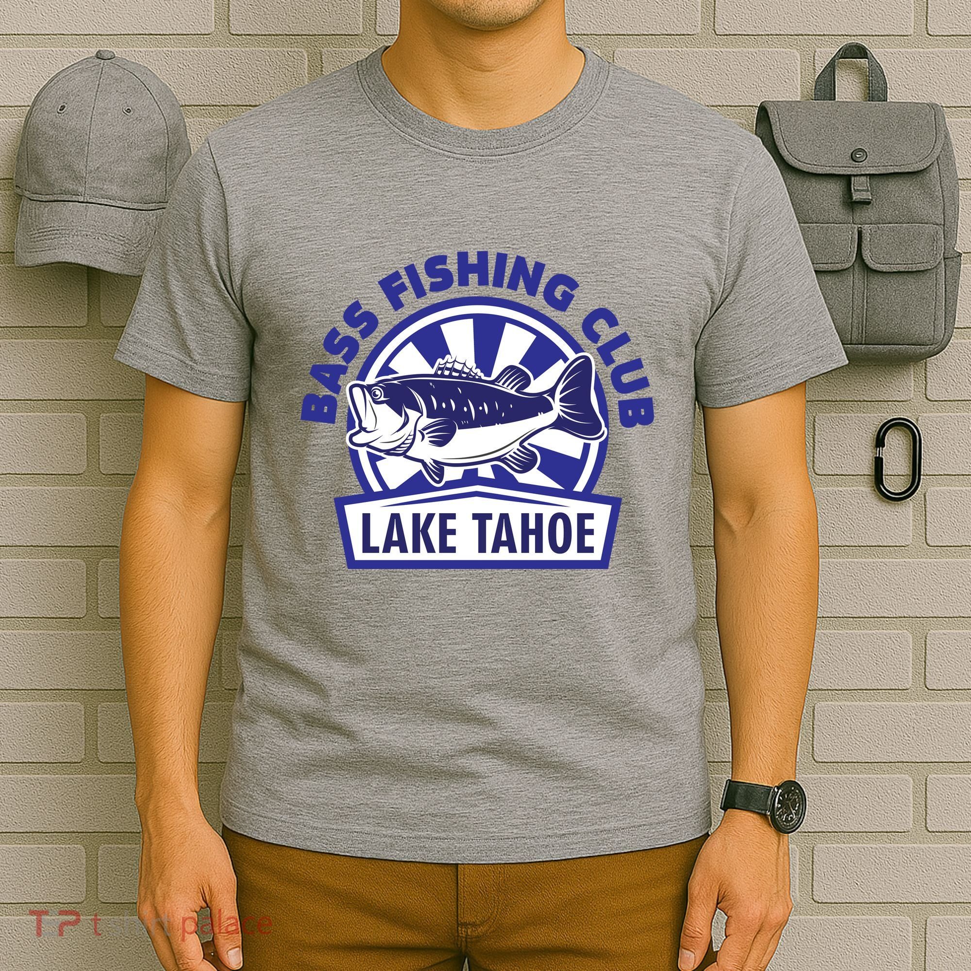 Bass Fishing Club Lake Tahoe T-Shirt
