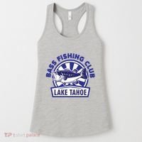 Bass Fishing Club Lake Tahoe Women's Tank Top thumb 0