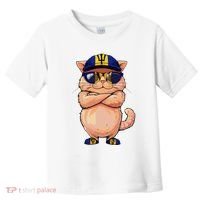 Barbadian Flag Cat Mom Souvenirs Products Kitten Barbados Toddler T-Shirt thumb 0