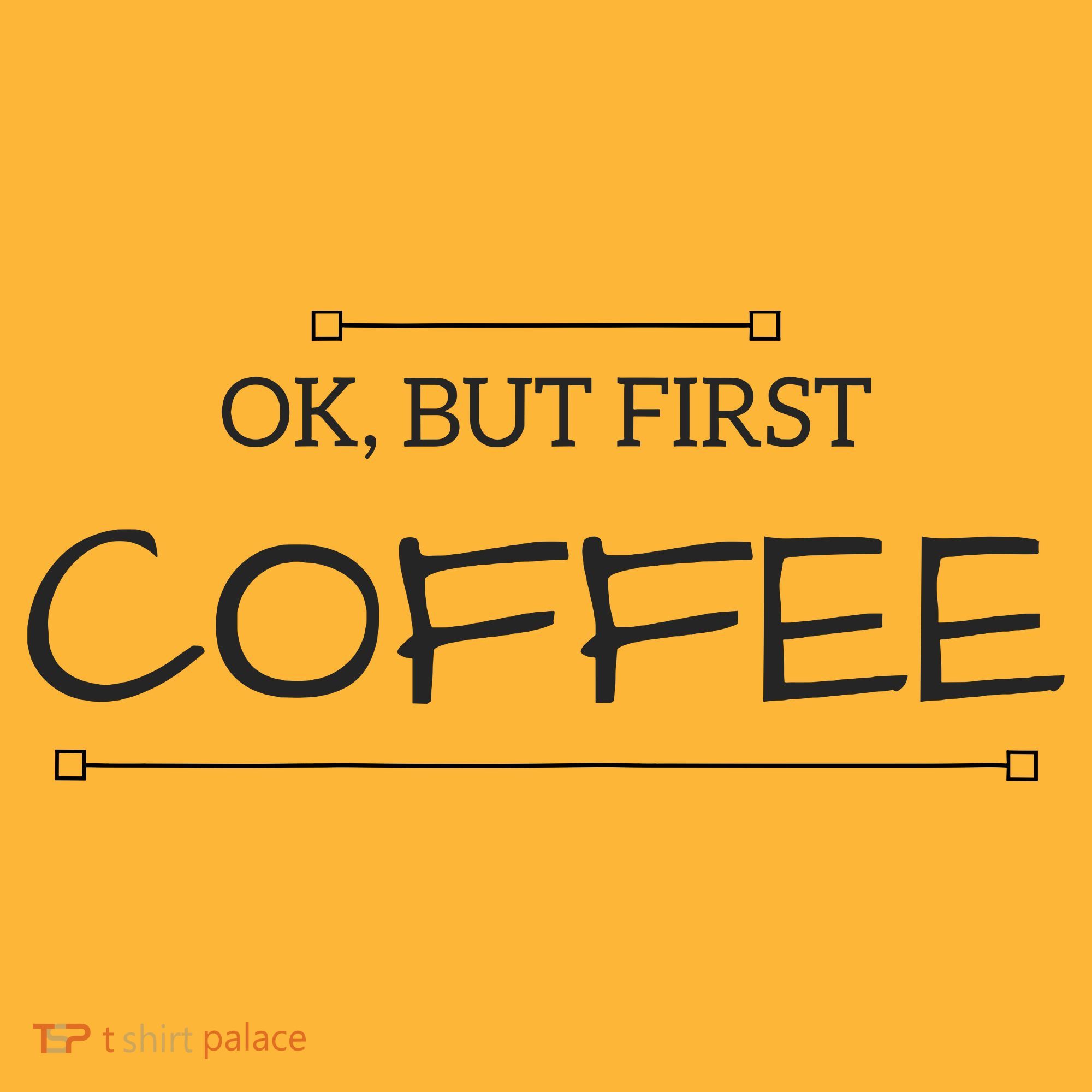 But First COFFEE Funny Coffee Sayings Sustainable Knit Beanie