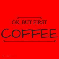 But First COFFEE Funny Coffee Sayings Santa Hat thumb 1