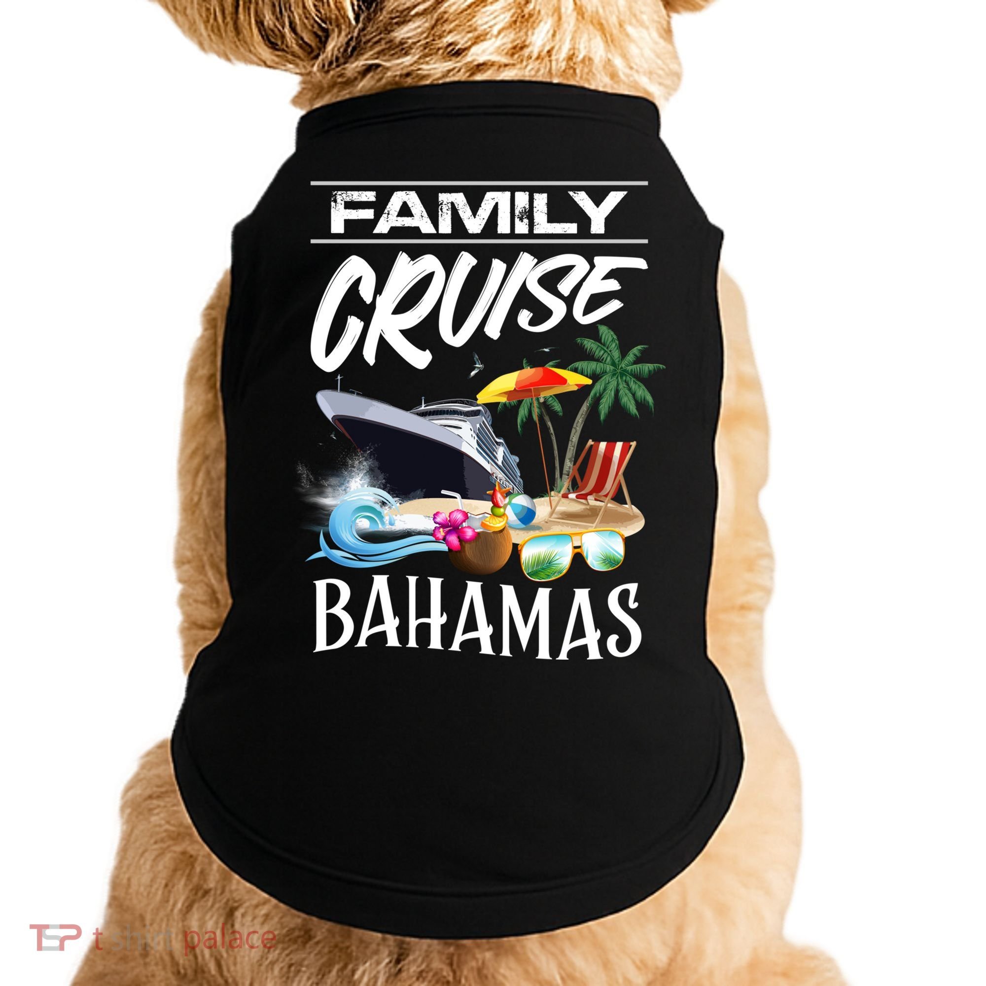 Bahamas Family Cruise Vacation Trip Cool Gift Doggie Tank
