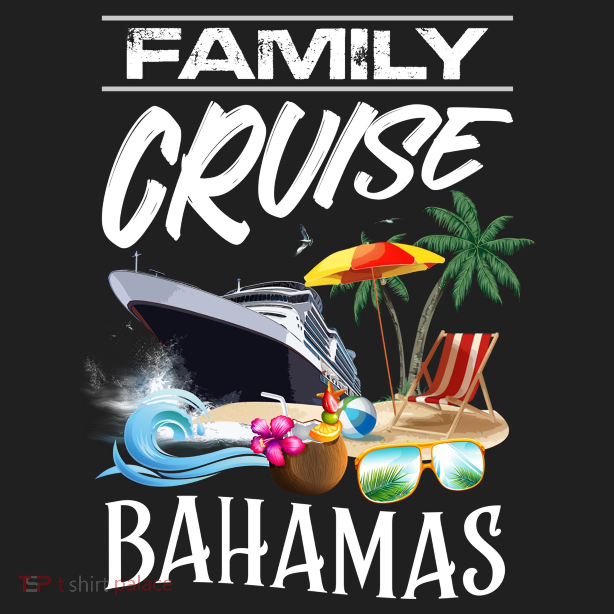 Bahamas Family Cruise Vacation Trip Cool Gift Hat