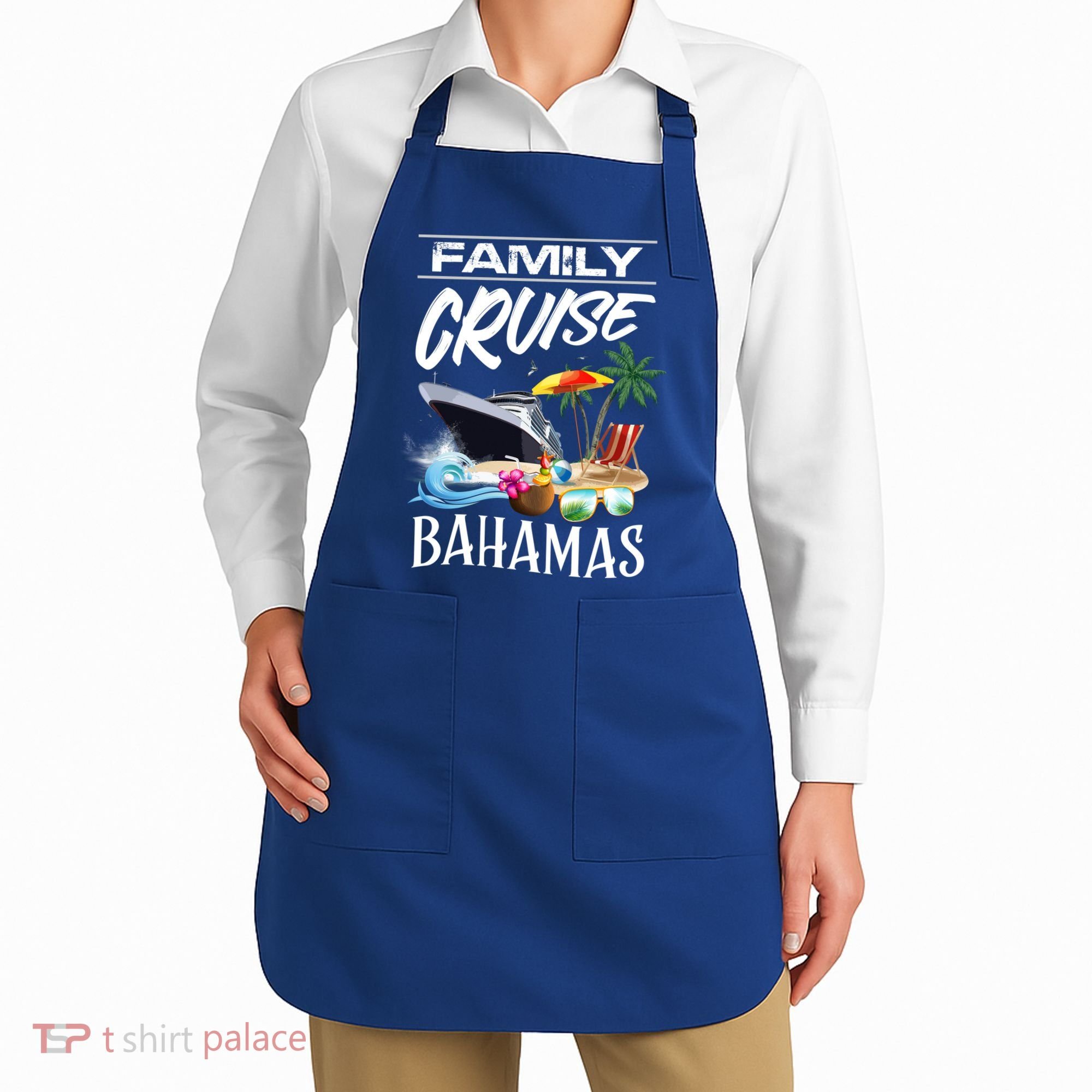 Bahamas Family Cruise Vacation Trip Cool Gift Apron