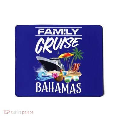 Bahamas Family Cruise Vacation Trip Cool Gift Mousepad