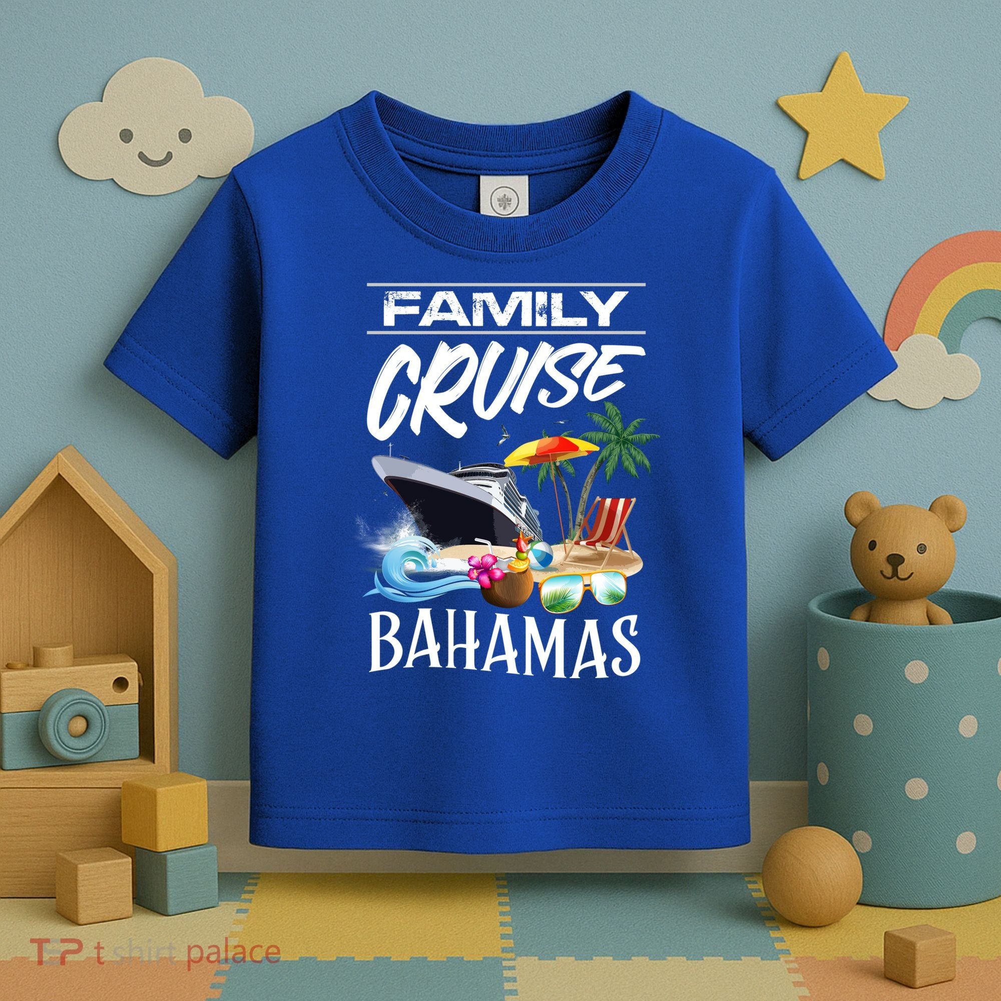 Bahamas Family Cruise Vacation Trip Cool Gift Toddler T-Shirt