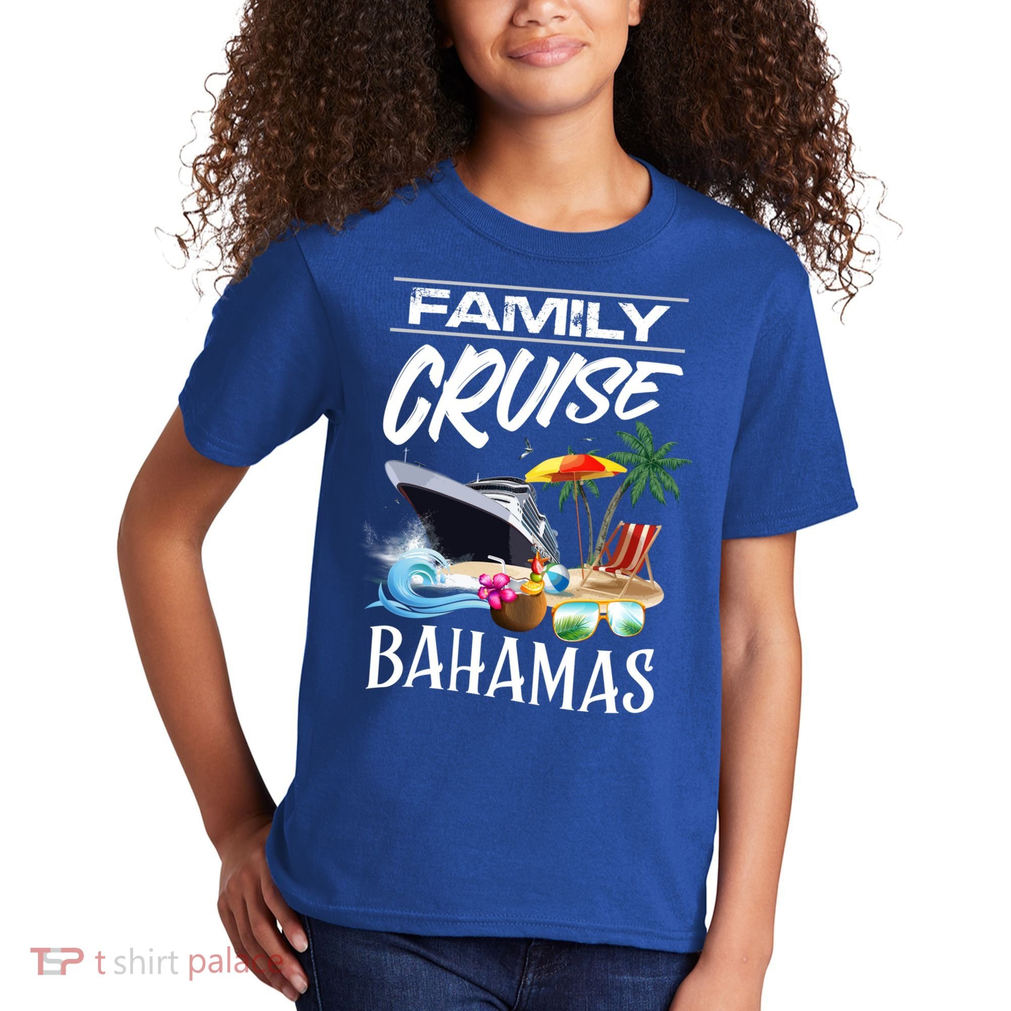 Bahamas Family Cruise Vacation Trip Cool Gift Kids T-Shirt