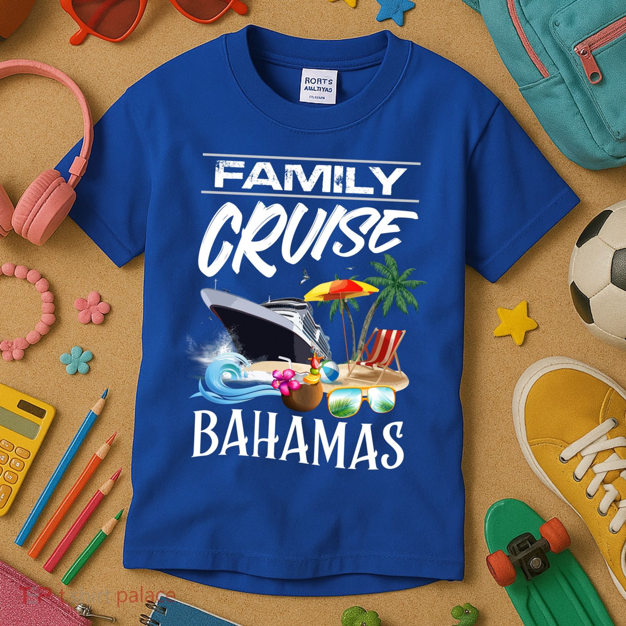 Bahamas Family Cruise Vacation Trip Cool Gift Kids T-Shirt