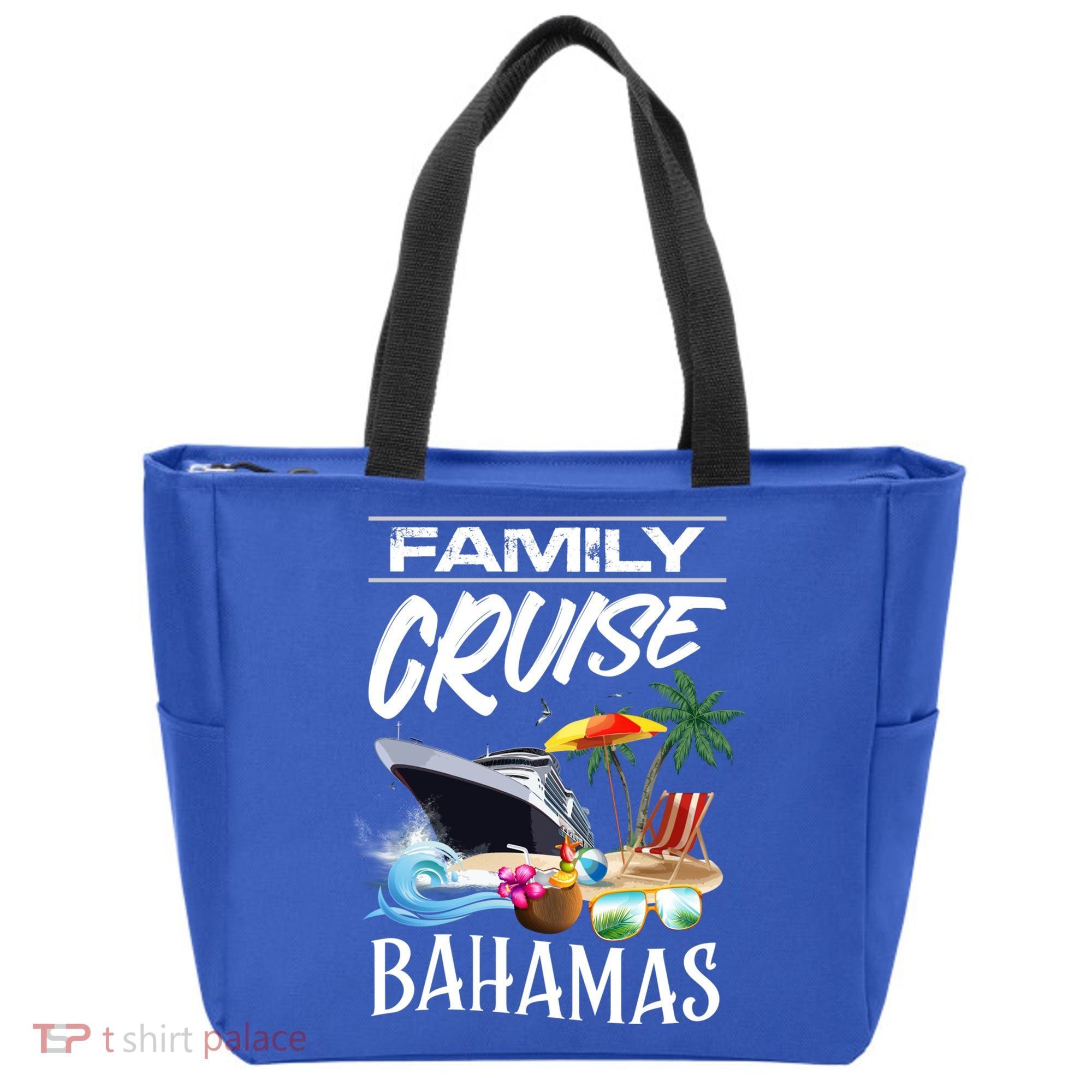 Bahamas Family Cruise Vacation Trip Cool Gift Tote Bag