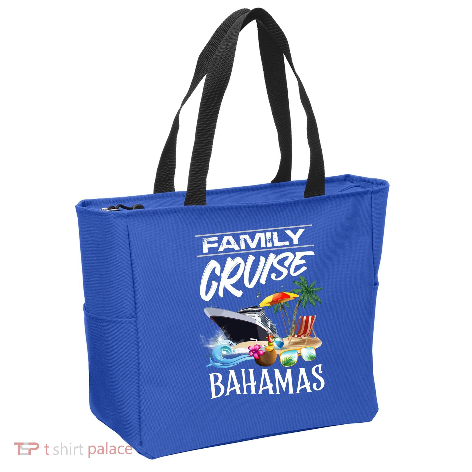 Bahamas Family Cruise Vacation Trip Cool Gift Tote Bag