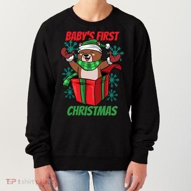 Baby's First Christmas Women's Sweatshirt