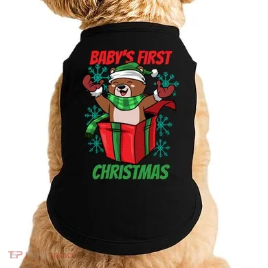 Baby's First Christmas Doggie Tank