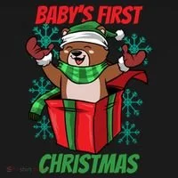 Baby's First Christmas Doggie Tank thumb 4