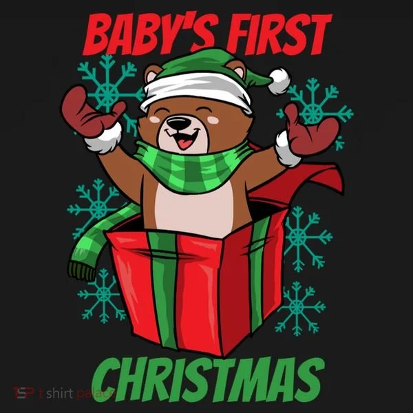 Baby's First Christmas Doggie Tank