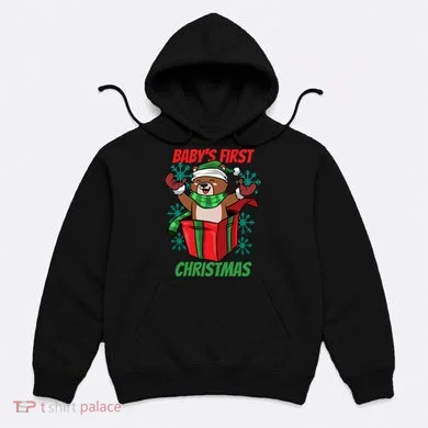 Baby's First Christmas Hoodie