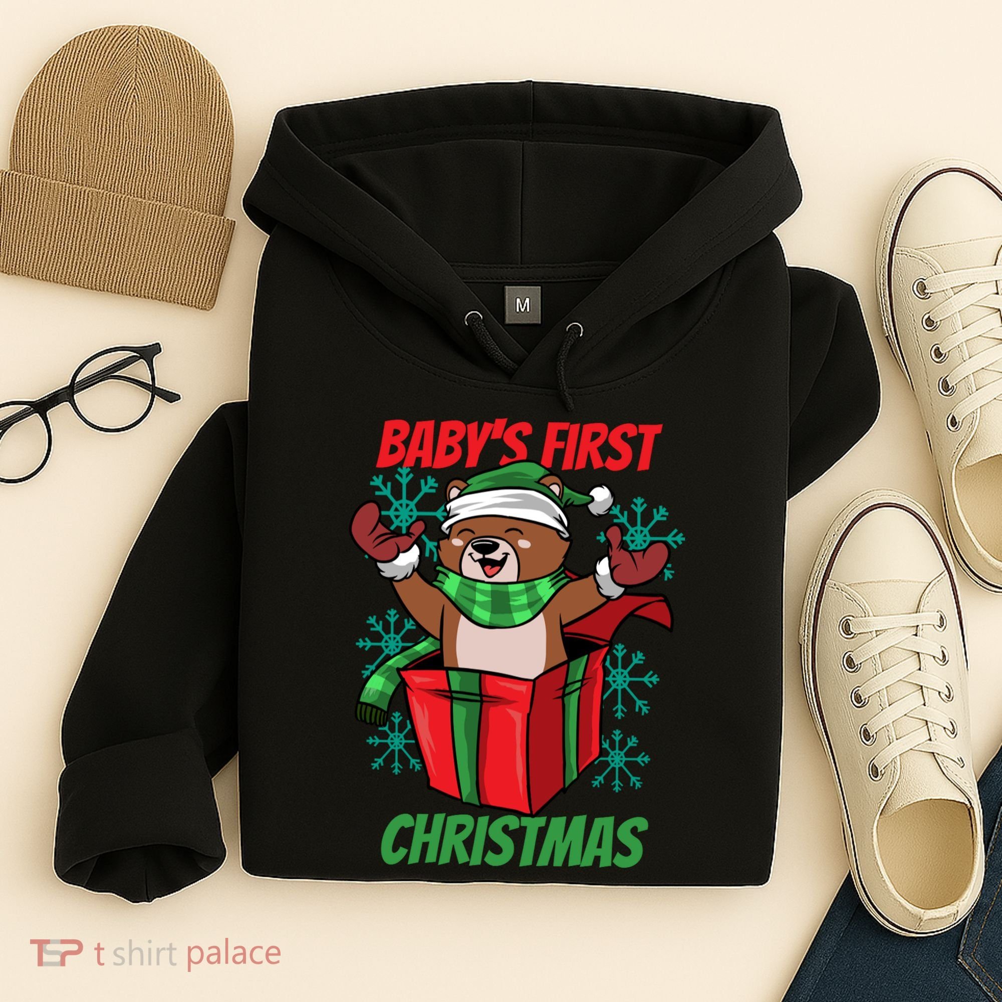 Baby's First Christmas Hoodie