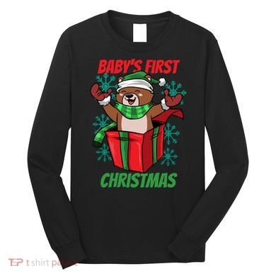 Baby's First Christmas Long Sleeve Shirt