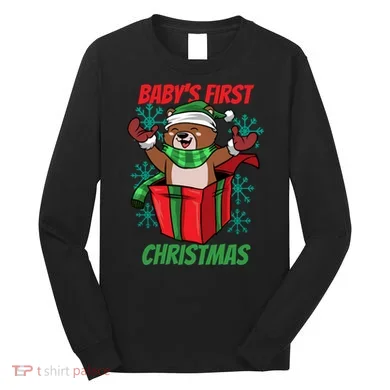 Baby's First Christmas Long Sleeve Shirt