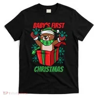 Baby's First Christmas T-Shirt thumb 0