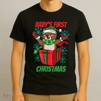 Baby's First Christmas T-Shirt thumb 3