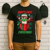 Baby's First Christmas T-Shirt thumb 6