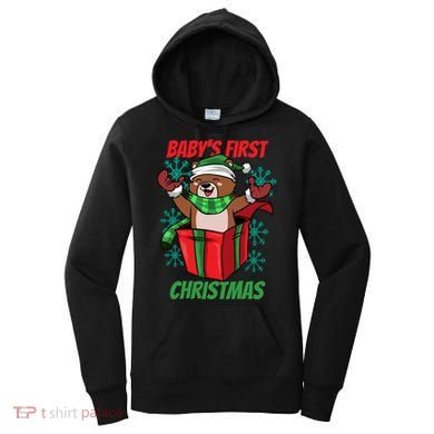 Baby's First Christmas Women's Hoodie