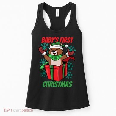 Baby's First Christmas Women's Tank Top