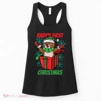 Baby's First Christmas Women's Tank Top thumb 0