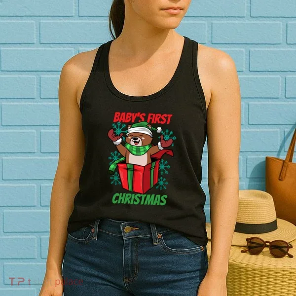 Baby's First Christmas Women's Tank Top