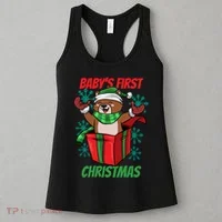 Baby's First Christmas Women's Tank Top thumb 3