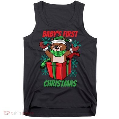 Baby's First Christmas Tank Top