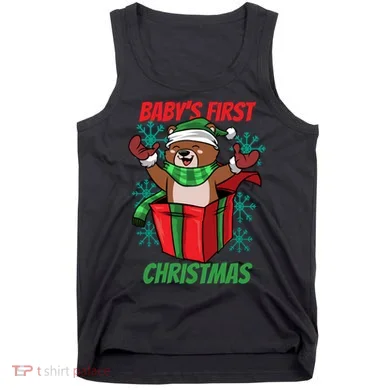 Baby's First Christmas Tank Top
