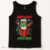 Baby's First Christmas Tank Top thumb 2