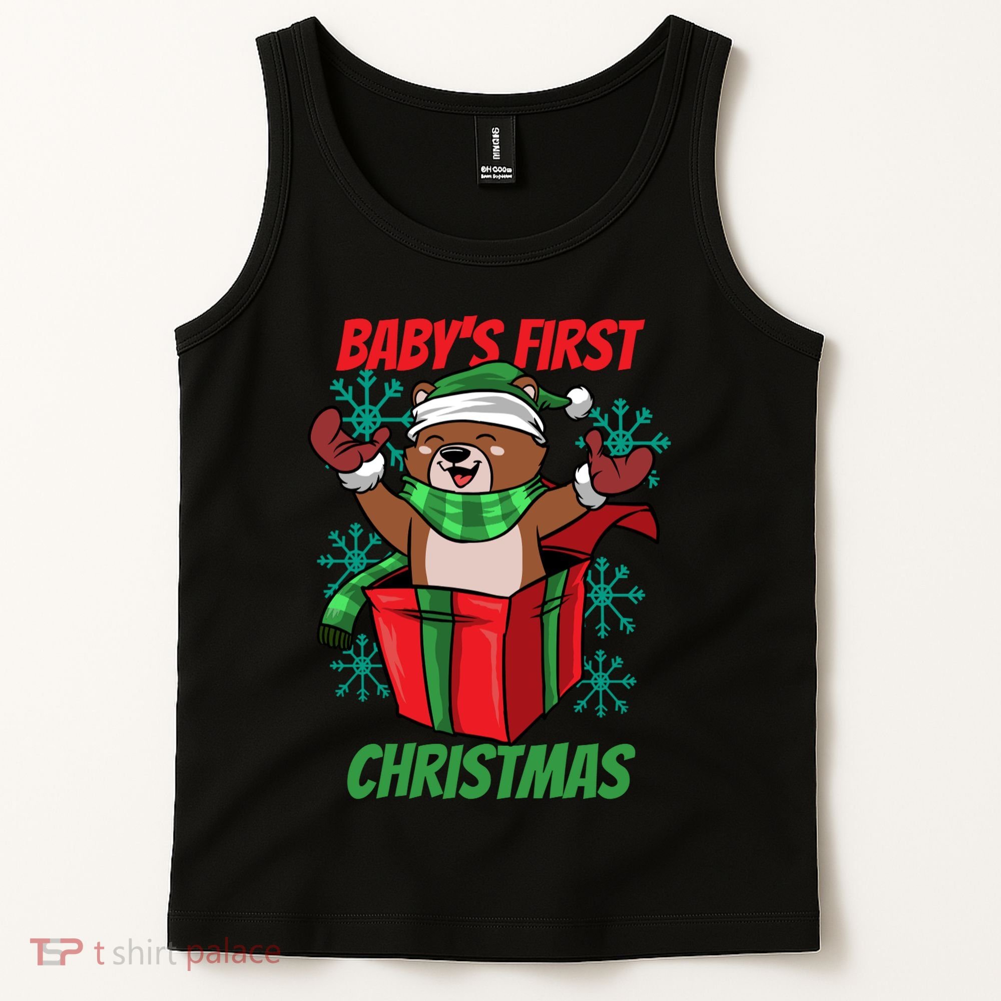 Baby's First Christmas Tank Top
