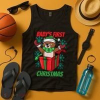 Baby's First Christmas Tank Top thumb 4