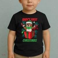 Baby's First Christmas Toddler T-Shirt thumb 2
