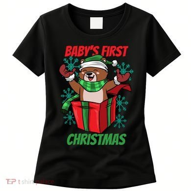 Baby's First Christmas Women's T-Shirt