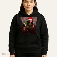 Bigfoot Funny Christmas Hipster Hoodie thumb 5