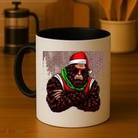 Bigfoot Funny Christmas Hipster Coffee Mug thumb 4