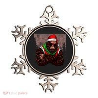 Bigfoot Funny Christmas Hipster Ornament thumb 0