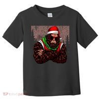 Bigfoot Funny Christmas Hipster Toddler T-Shirt thumb 0