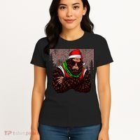 Bigfoot Funny Christmas Hipster Women's T-Shirt thumb 4