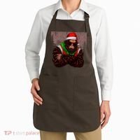 Bigfoot Funny Christmas Hipster Apron thumb 2