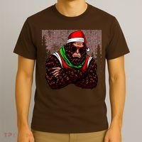 Bigfoot Funny Christmas Hipster T-Shirt thumb 3