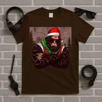 Bigfoot Funny Christmas Hipster T-Shirt thumb 5