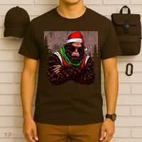 Bigfoot Funny Christmas Hipster T-Shirt thumb 6