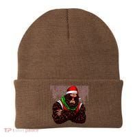 Bigfoot Funny Christmas Hipster Beanie thumb 0