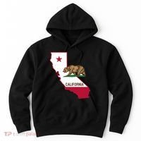 Bear Flag. California Republic State Flag Of California Hoodie thumb 0