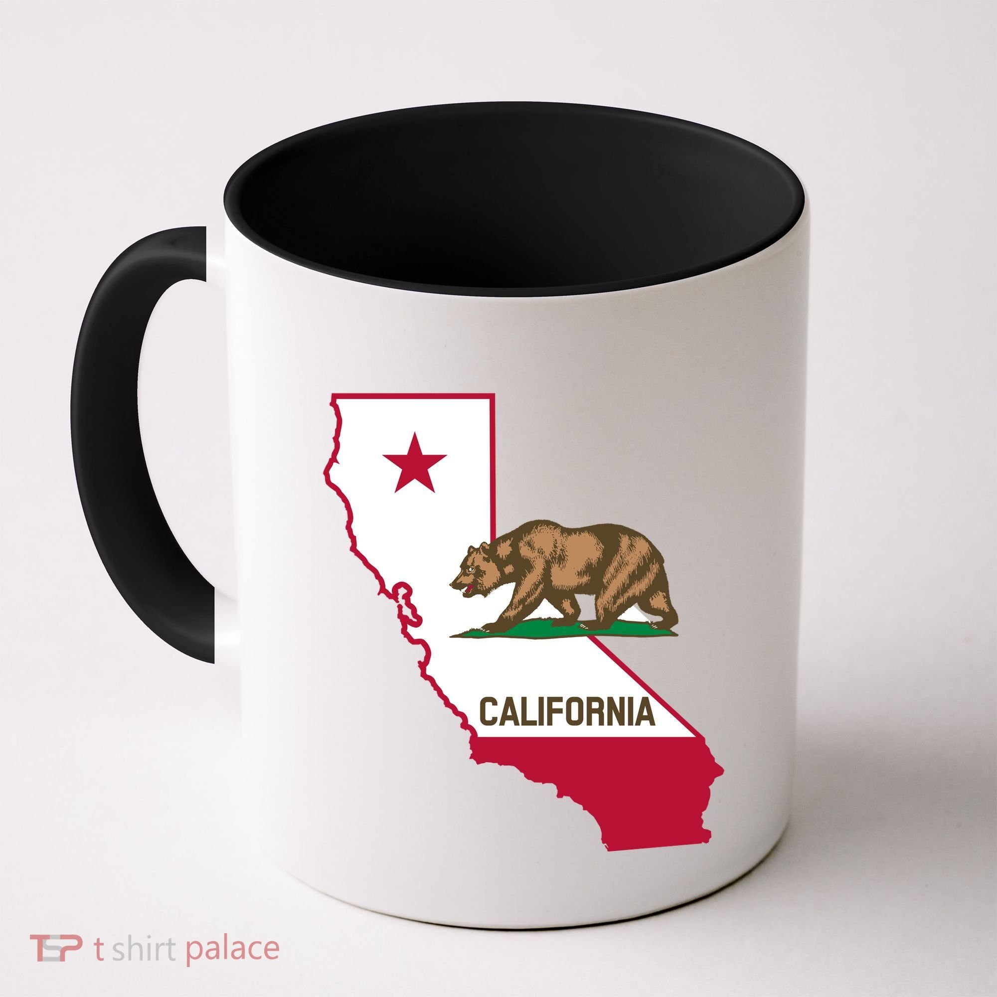 Bear Flag. California Republic State Flag Of California Coffee Mug